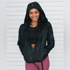 ZYIA Black Bomber Jacket